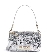 Love Moschino Bling Bling Sac porté épaule silver