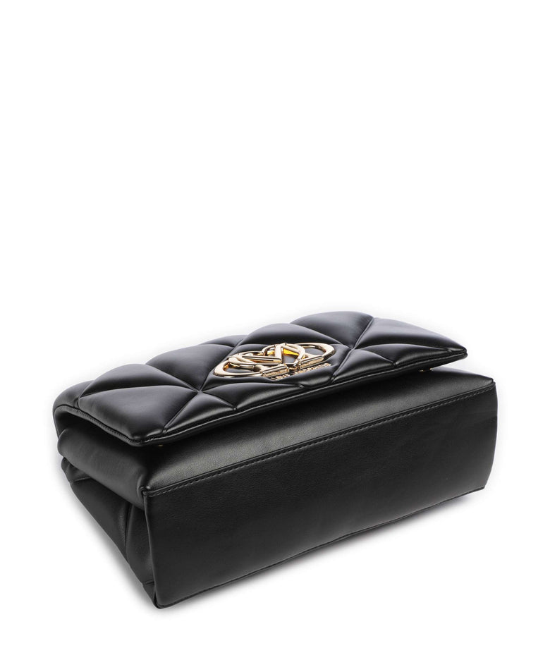 Love Moschino Embossed Q Shoulder bag black