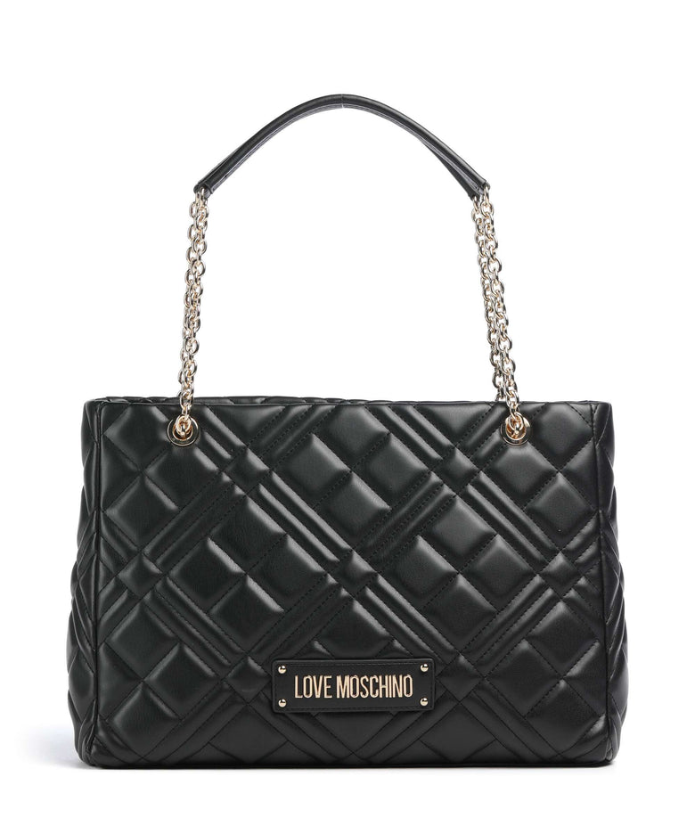 Love Moschino Quilted Tote bag black