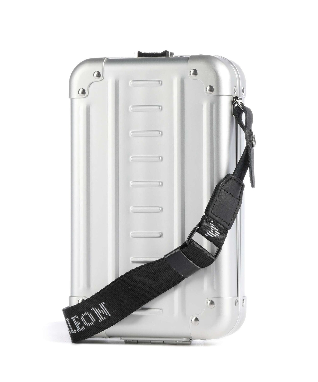 Aleon Classic Vertical Vanity Crossbody bag platinum