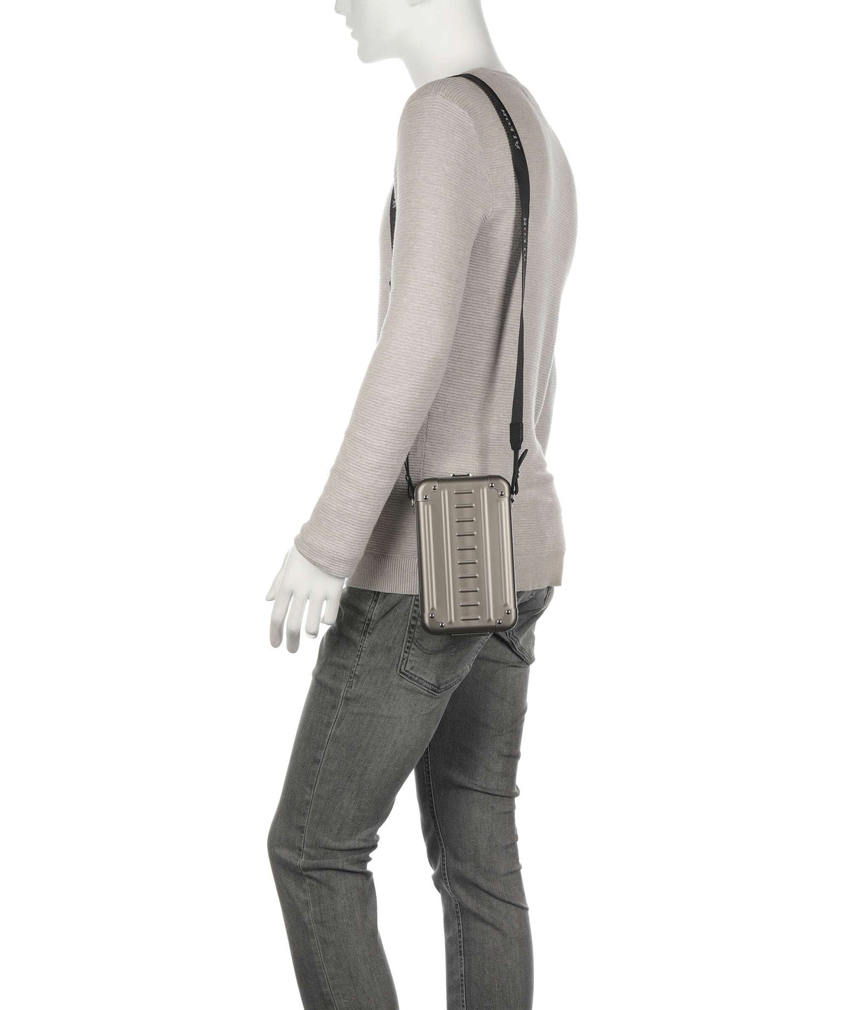 Aleon Classic Vertical Vanity Crossbody bag sapphire