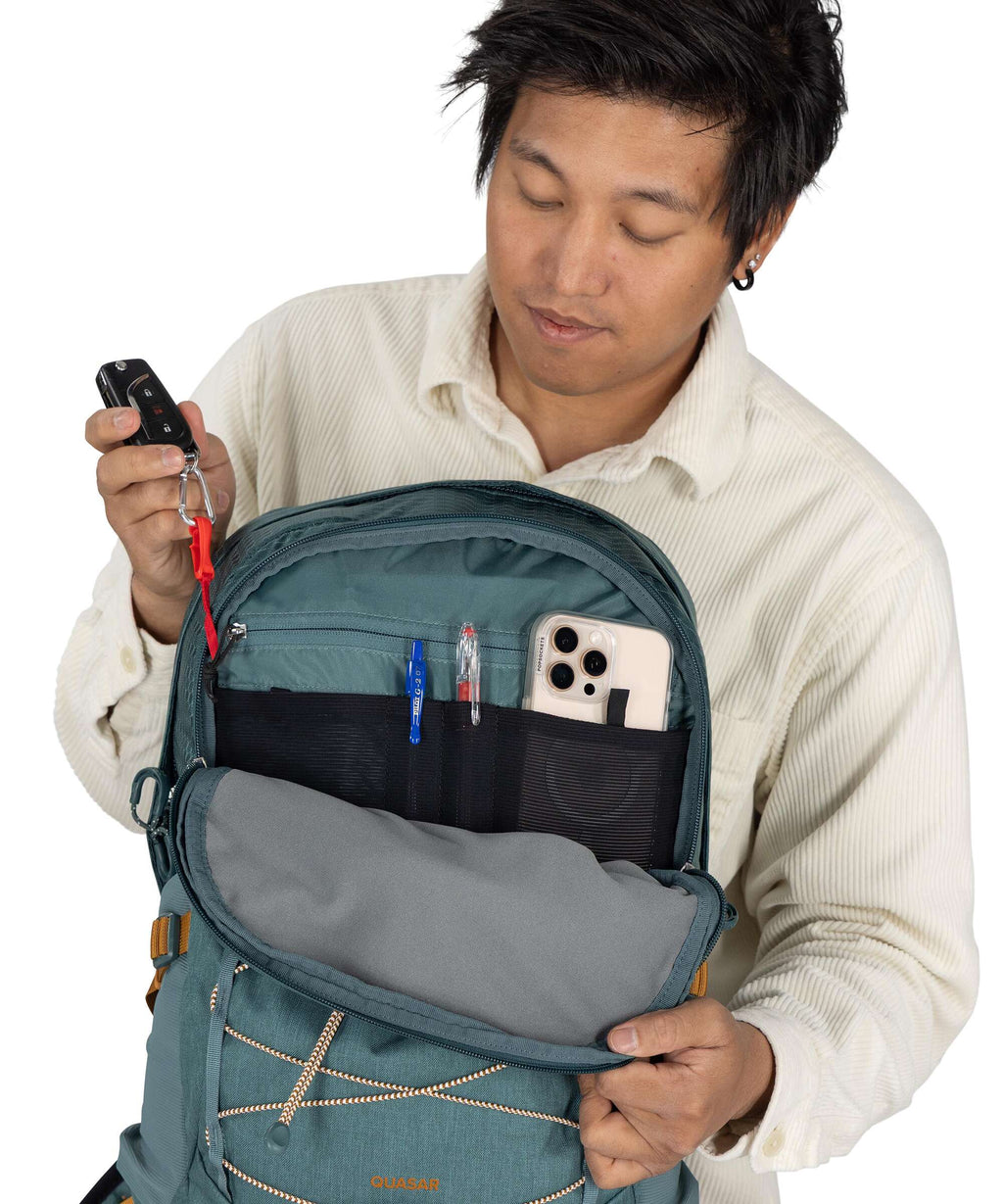 Osprey Quasar Backpack torrent blue heather