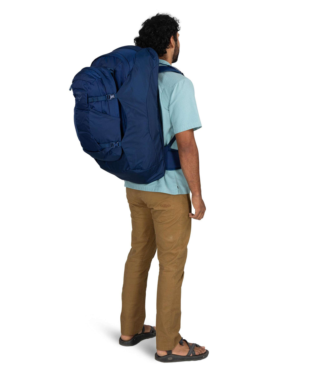 Osprey Farpoint 70 Travel backpack cascade blue/torrent blue