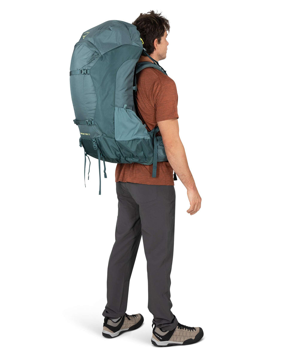 Osprey Farpoint Trek 55 Trekking backpack black