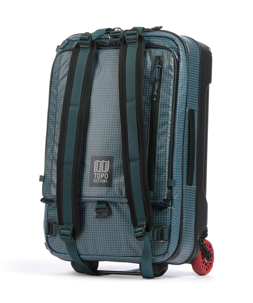 Topo Designs Apex Travel bag with wheels pond blue