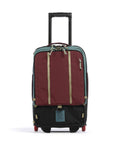 Topo Designs Global Backpack with wheels dark denim/burgundy