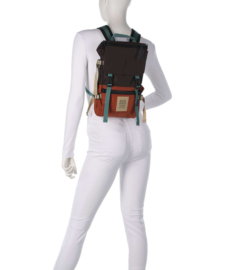Topo Designs Rover Mini Backpack clay/chocolate