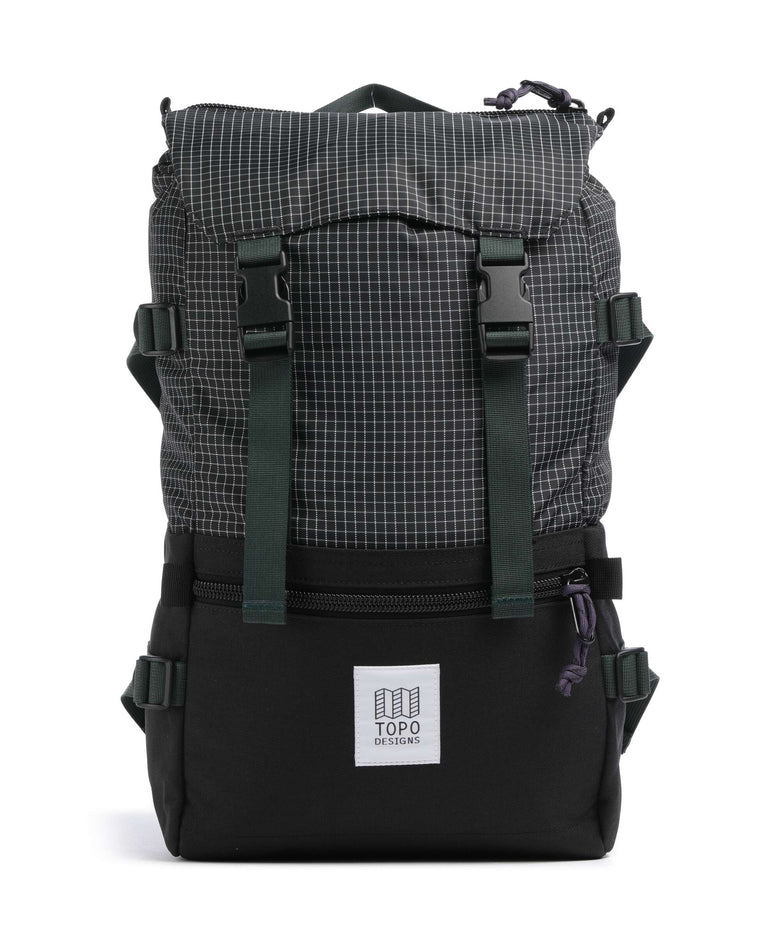 Topo Designs Rover Classic Backpack black/grid