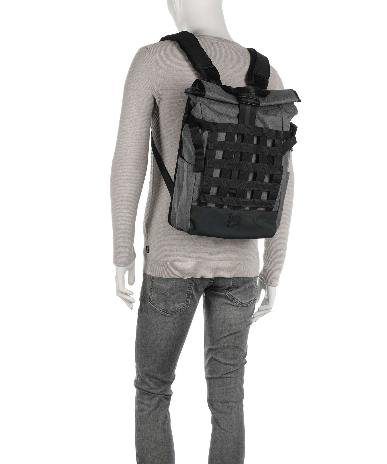 Chrome Barrage 18L Rolltop backpack black