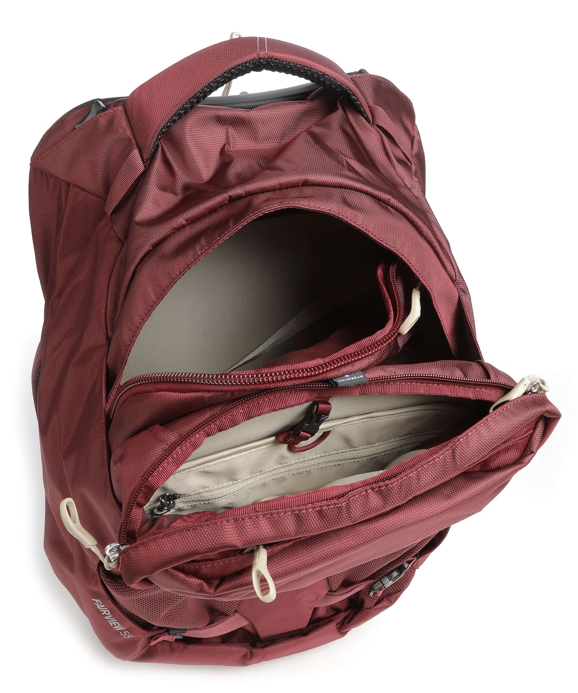 Osprey Fairview 55 W Travel backpack zircon red