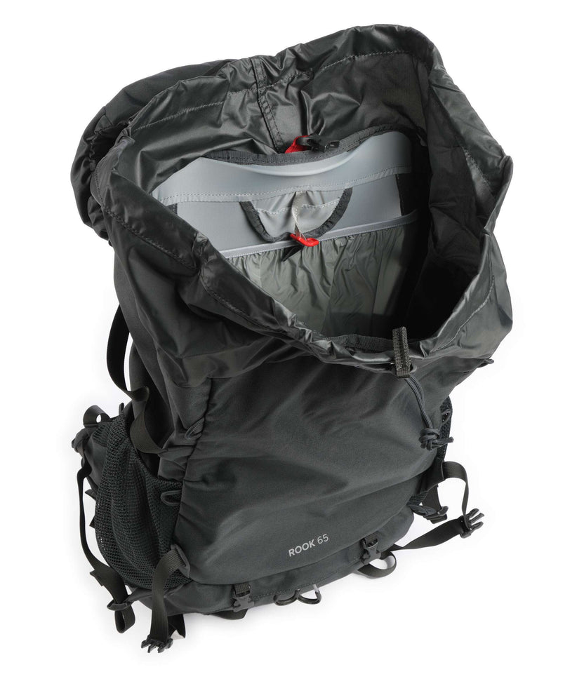 Osprey Rook 65 Trekking backpack dark charcoal/silver lining