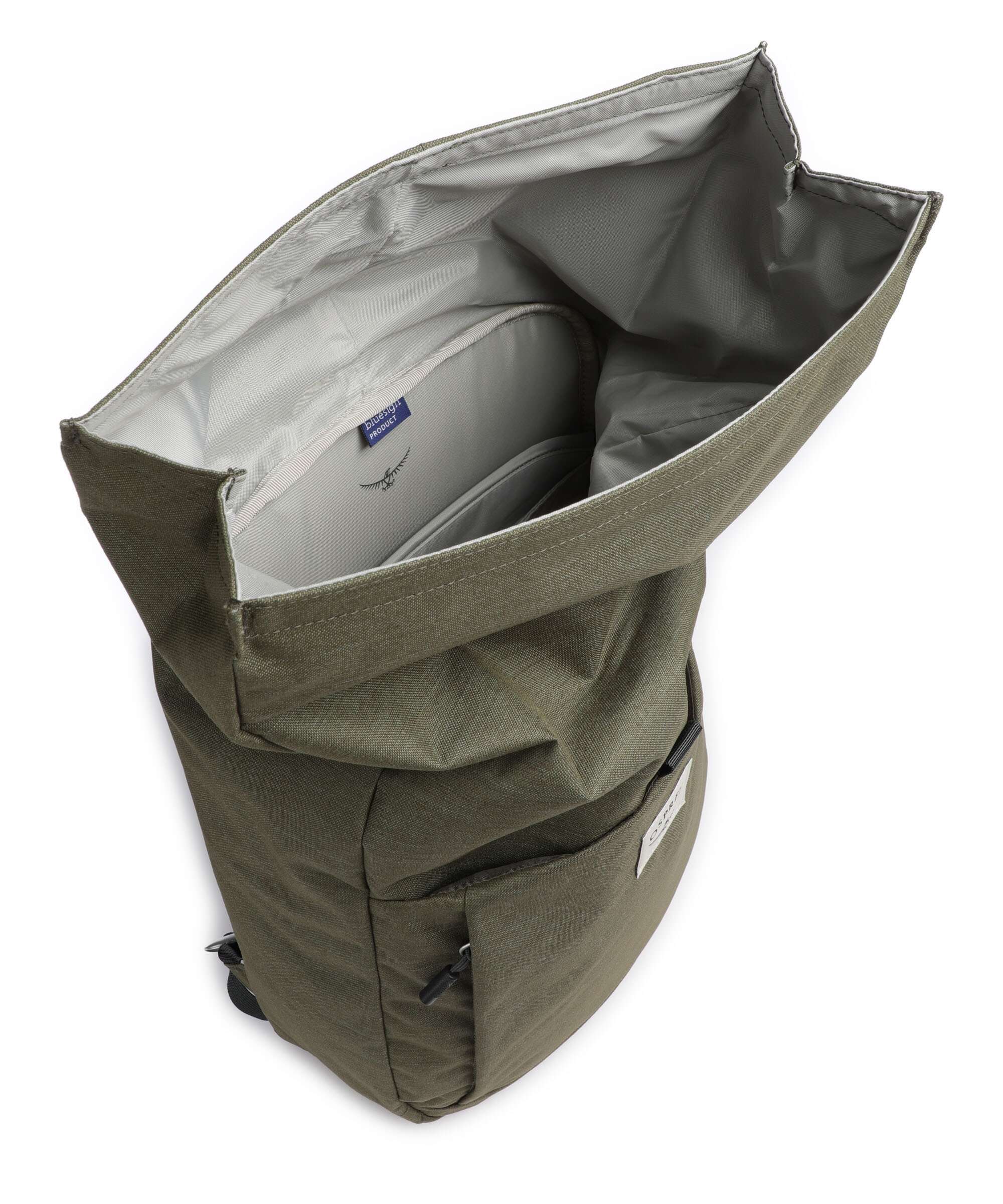 Osprey Arcane Roll Rolltop backpack earl grey/sandy grey heather