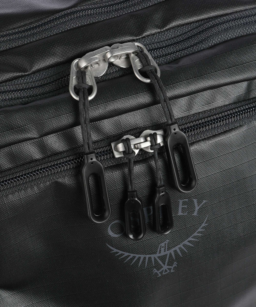 Osprey Transporter Carry-On Travel bag with wheels raven black