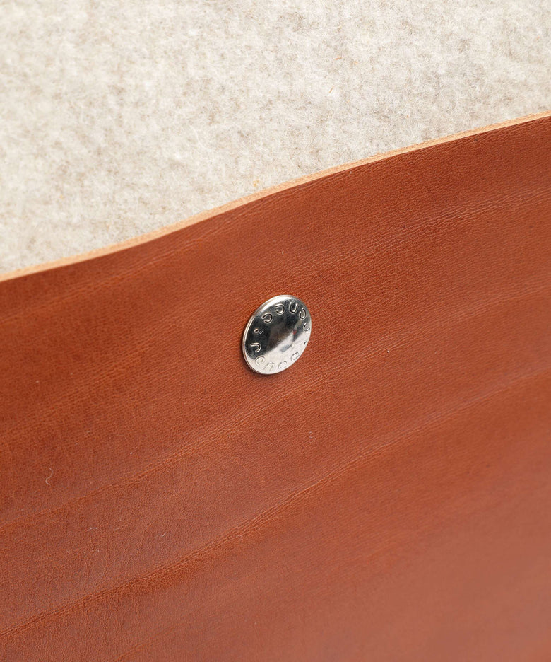 Castelijn & Beerens Babette Tote bag beige/cognac