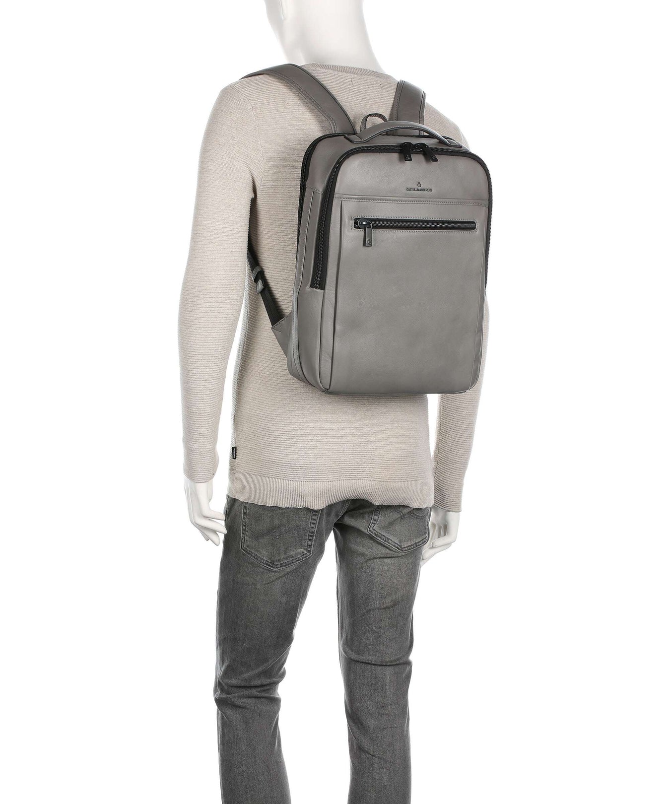Castelijn & Beerens Nappa X RFID Backpack grey