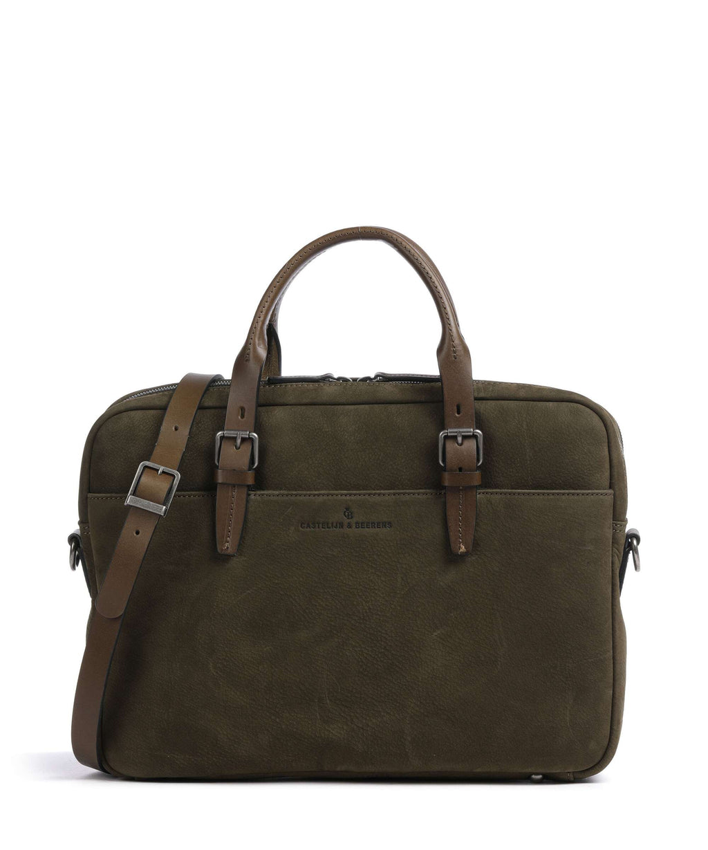 Castelijn & Beerens Veneto Briefcase dark military