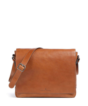 Castelijn & Beerens Heritage Messenger bag light brown