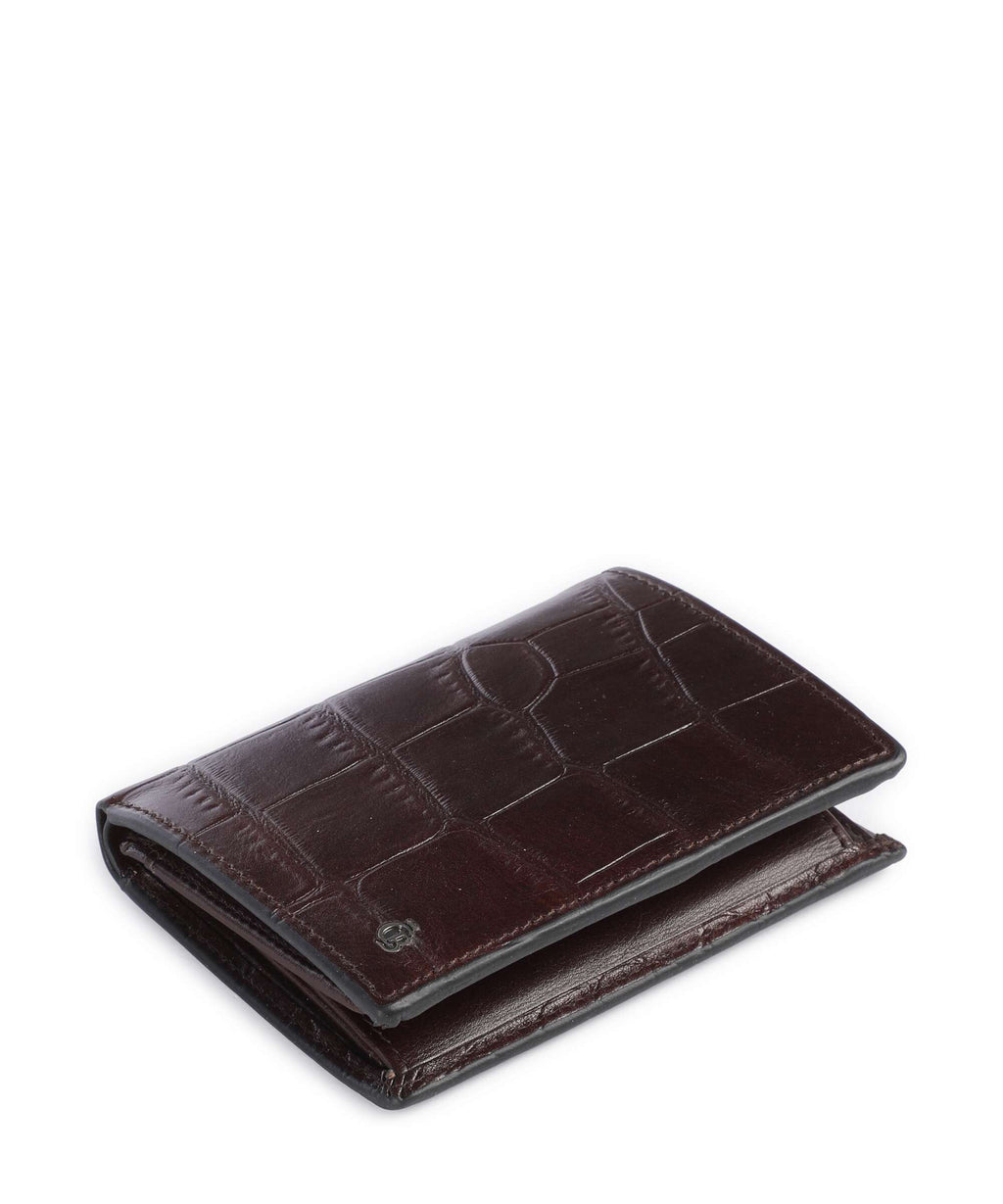 Castelijn & Beerens Croco Wallet mocca