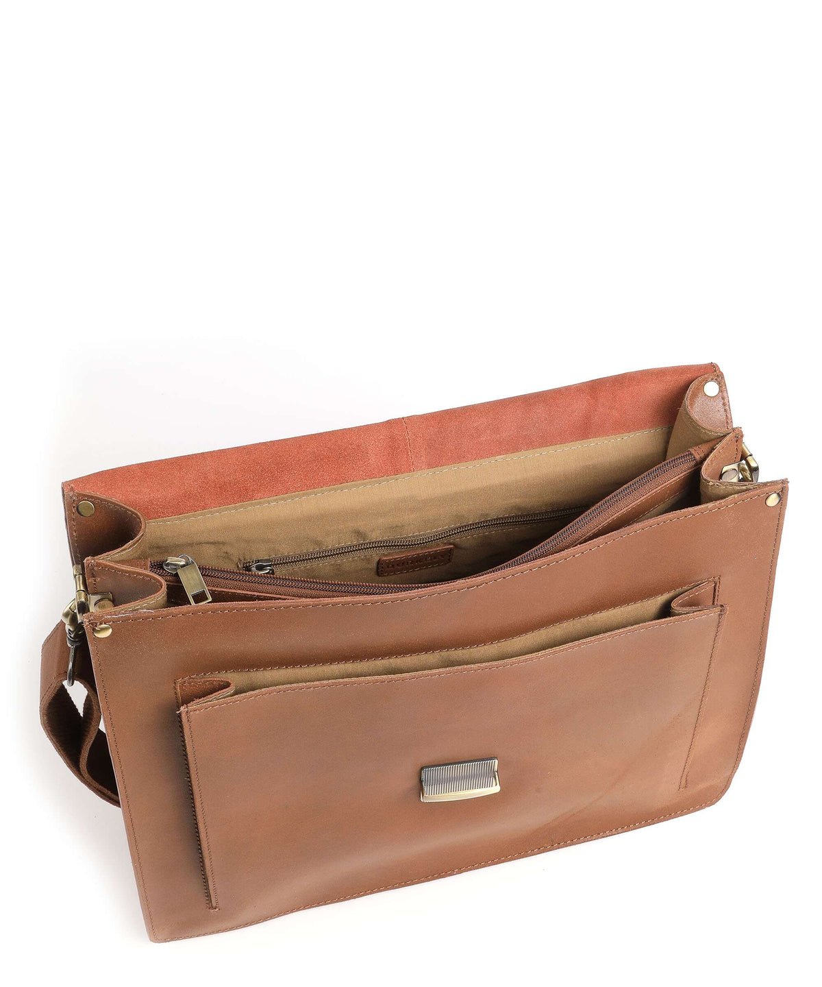 Burkely Vintage Scott Briefcase cognac