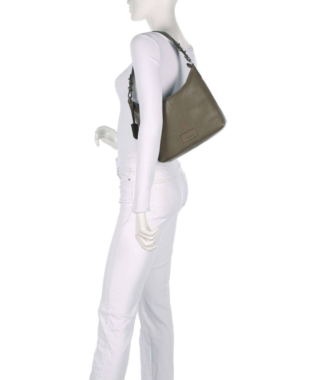 Burkely Soft Skylar Hobo bag taupe