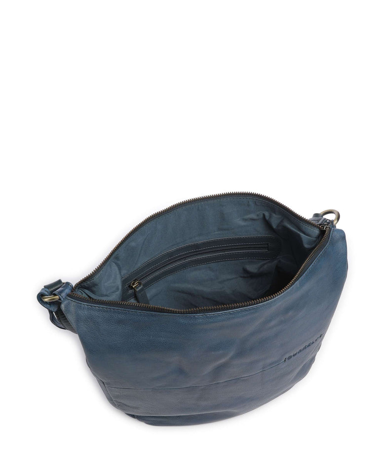 Burkely Natural Norah Hobo bag berry blue