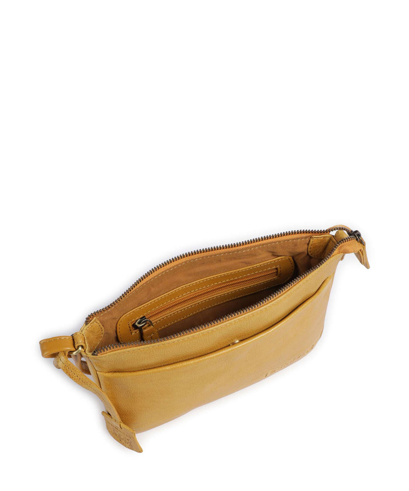 Burkely Natural Norah Crossbody bag yolk yellow