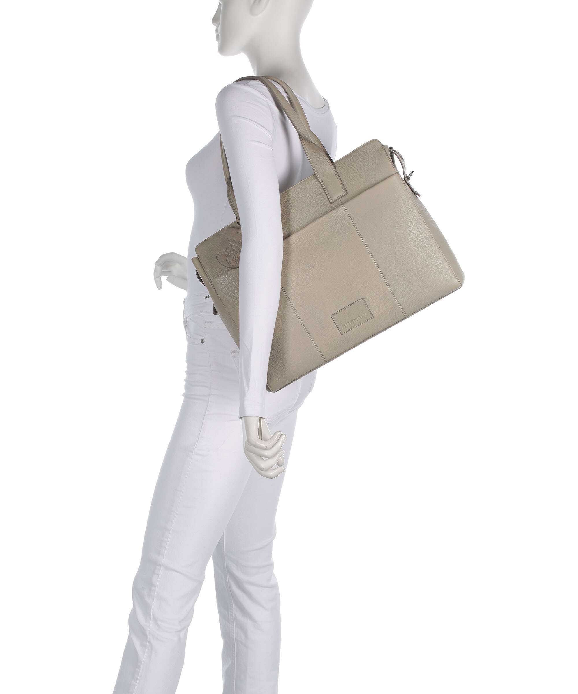 Burkely Soft Skylar Briefcase grey