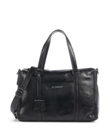 Burkely Creased Crystal Handtasche black