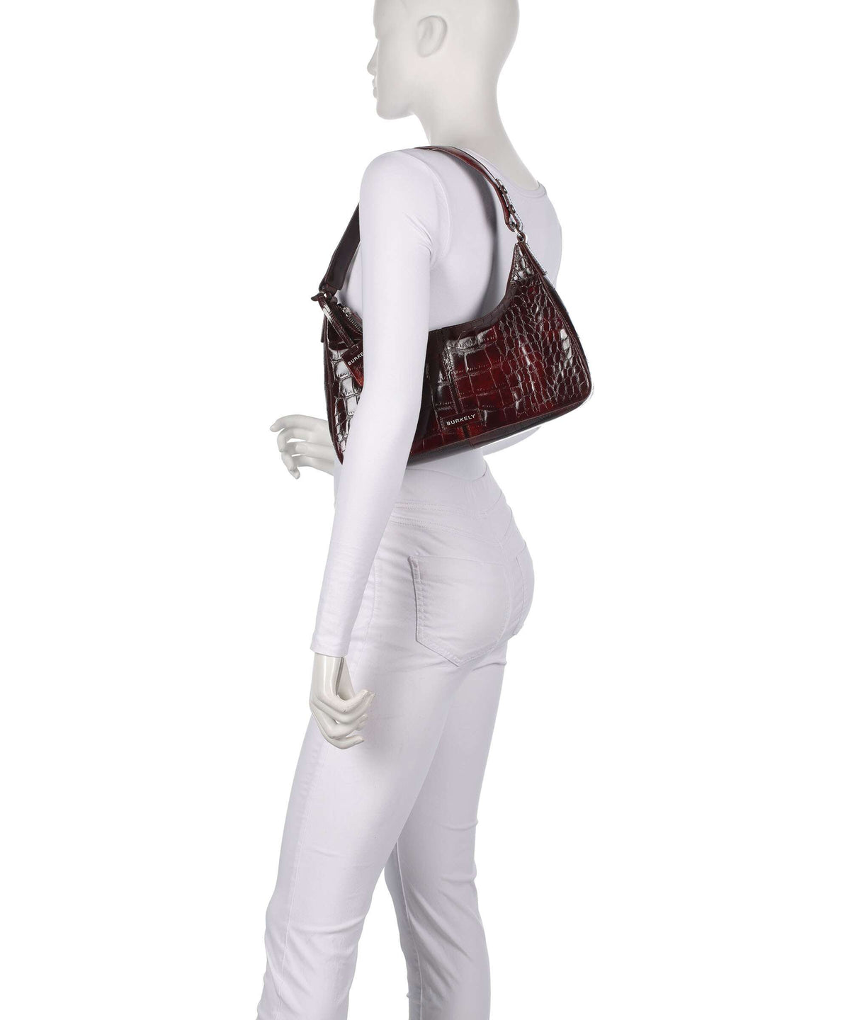 Burkely Cool Colbie Shoulder bag burgundy patent