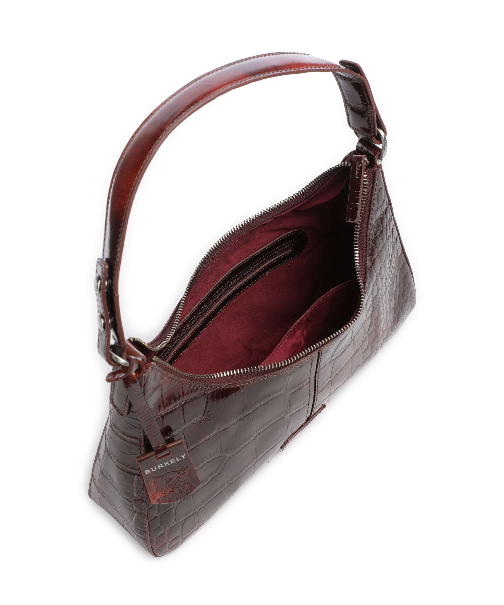 Burkely Cool Colbie Shoulder bag burgundy patent