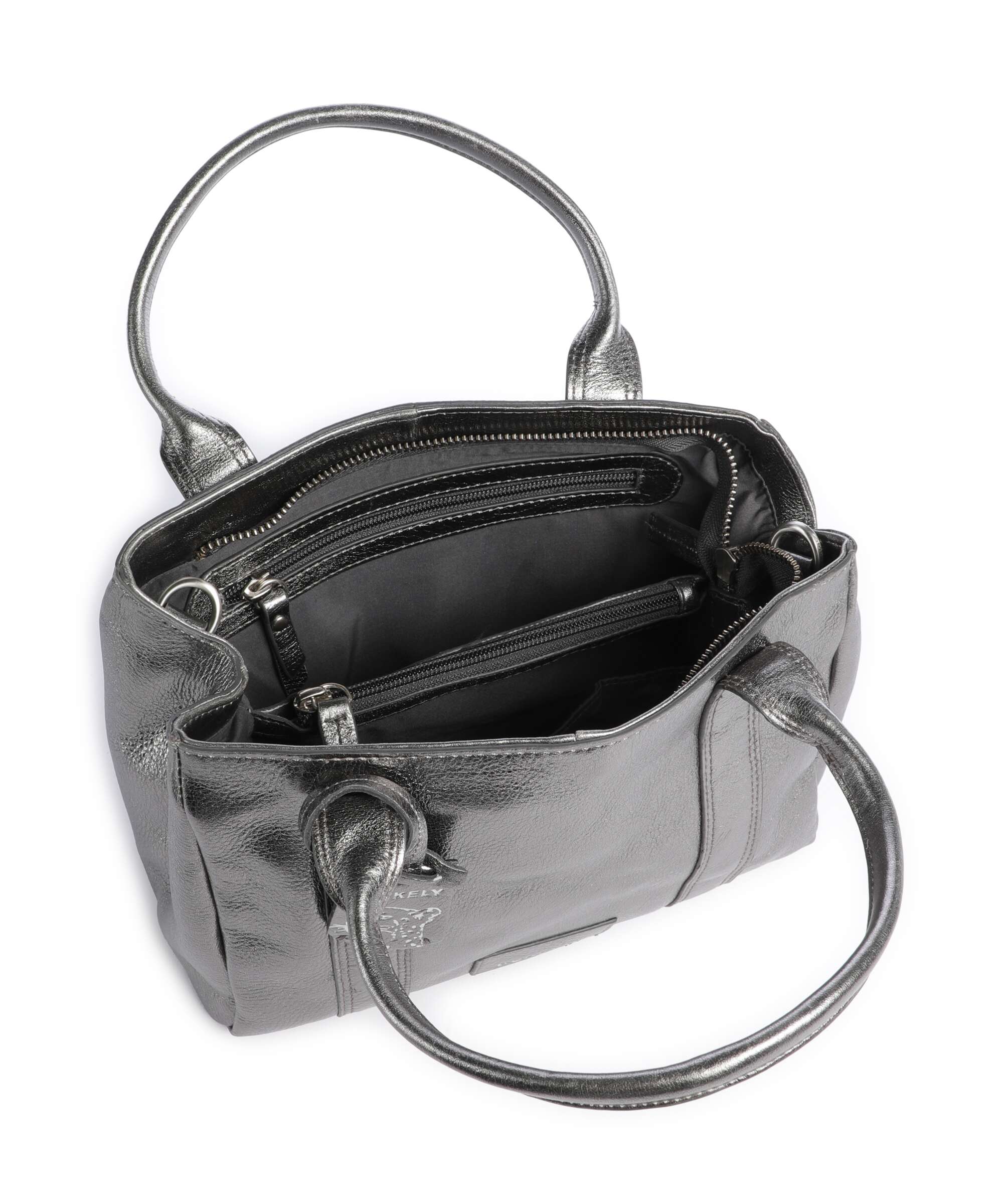 Burkely Soft Skylar Handbag gun metal