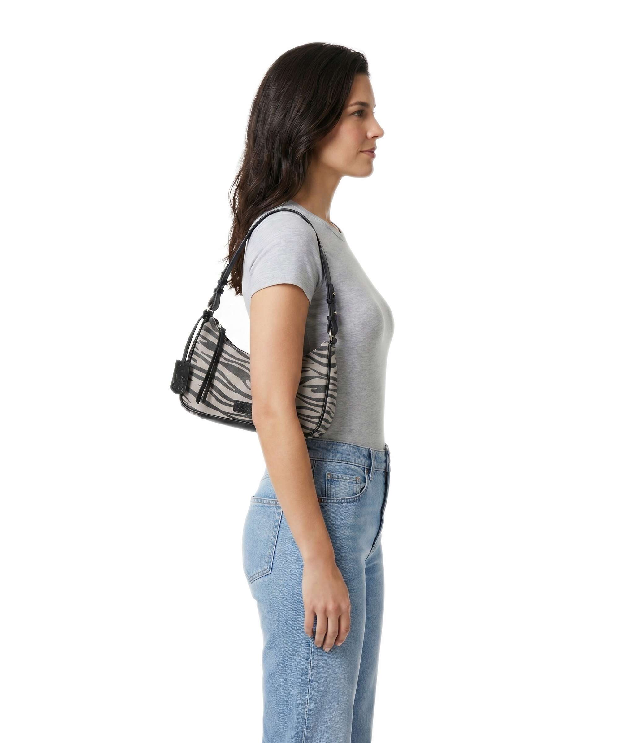 Burkely Animo Shoulder bag zebra