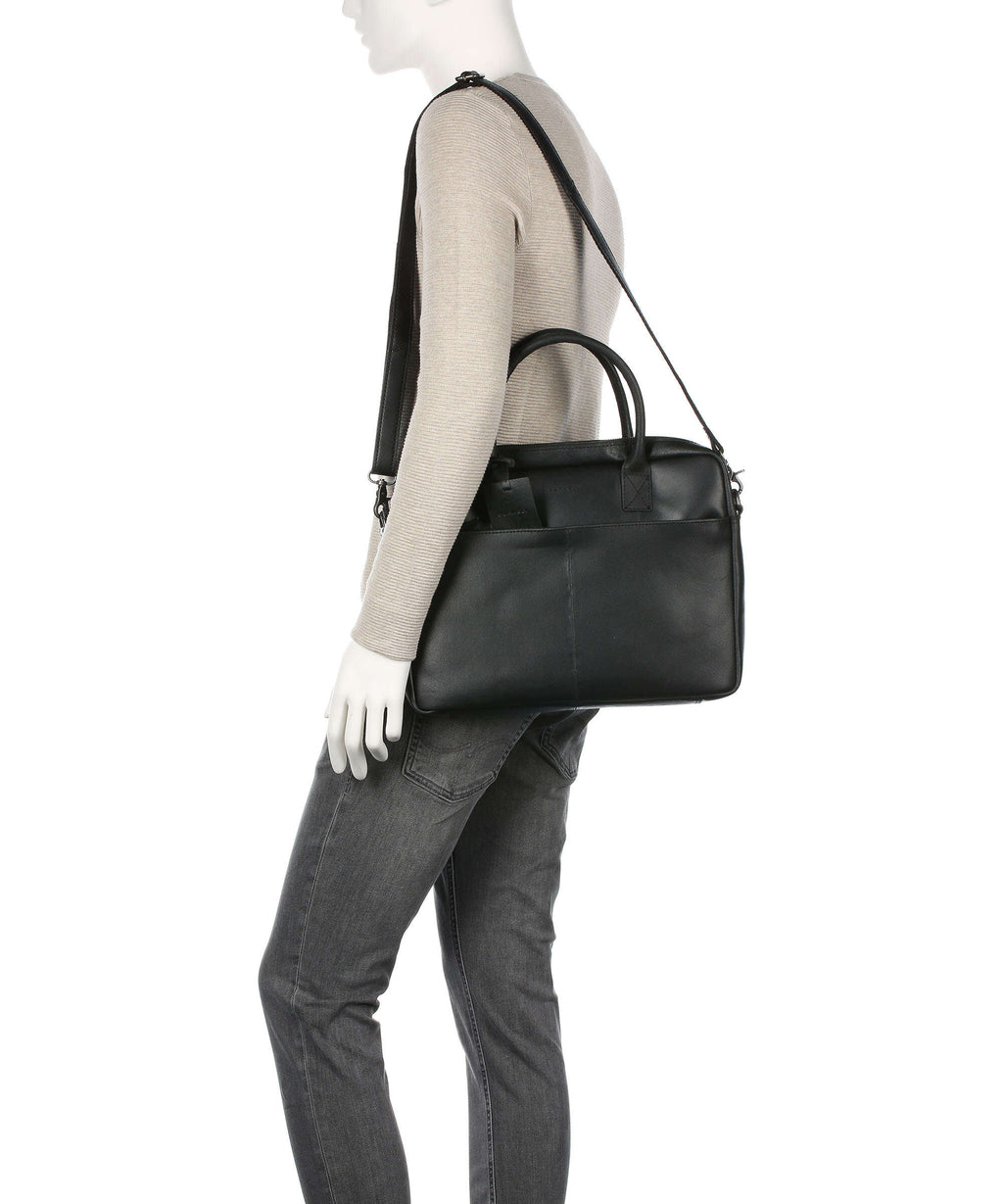 Burkely Vintage Jack Briefcase black
