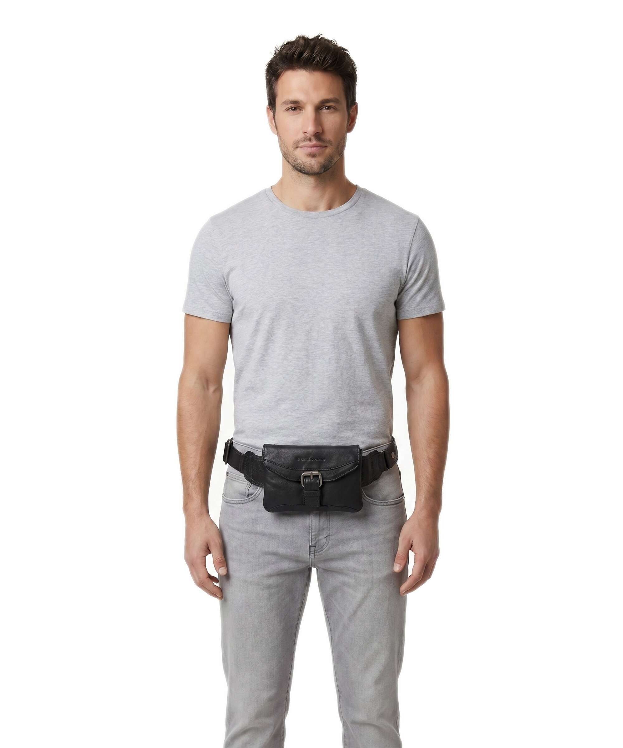 Spikes & Sparrow Bronco Belt bag black