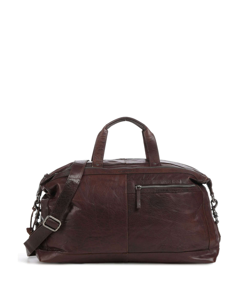 Spikes & Sparrow Bronco Weekend bag dark brown