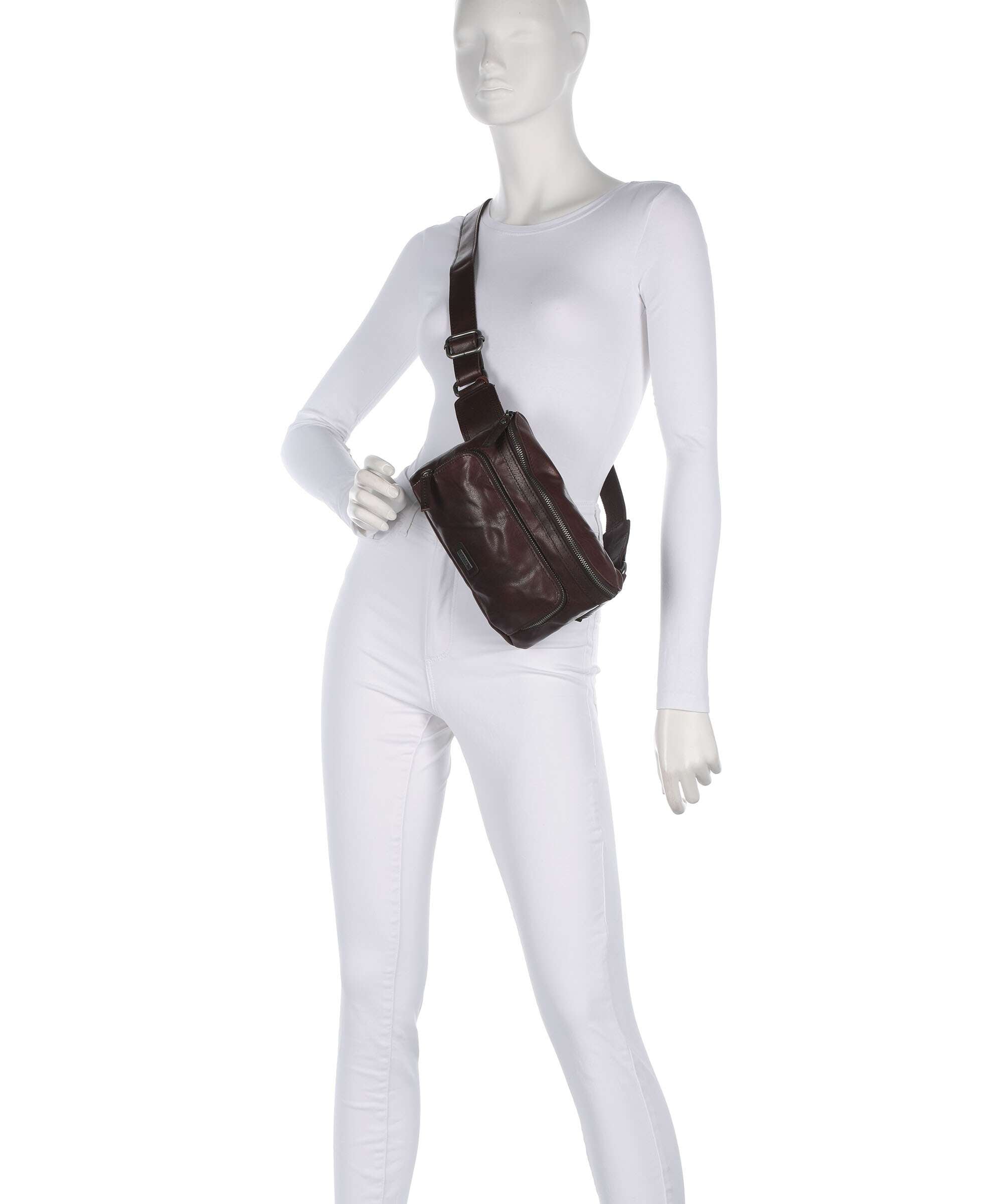 Spikes & Sparrow Bronco Belt bag dark brown