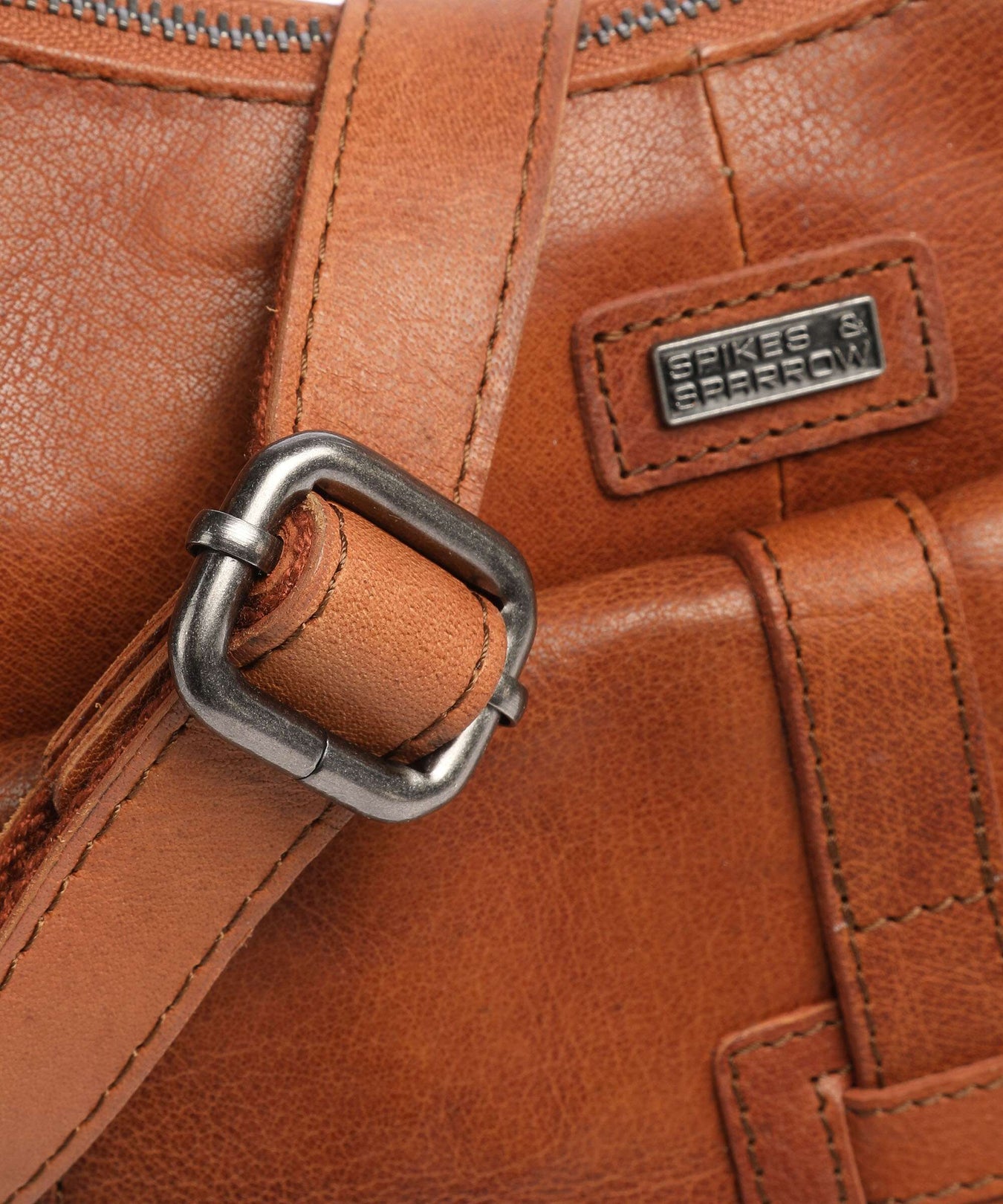 Spikes & Sparrow Bronco Hobo bag brandy