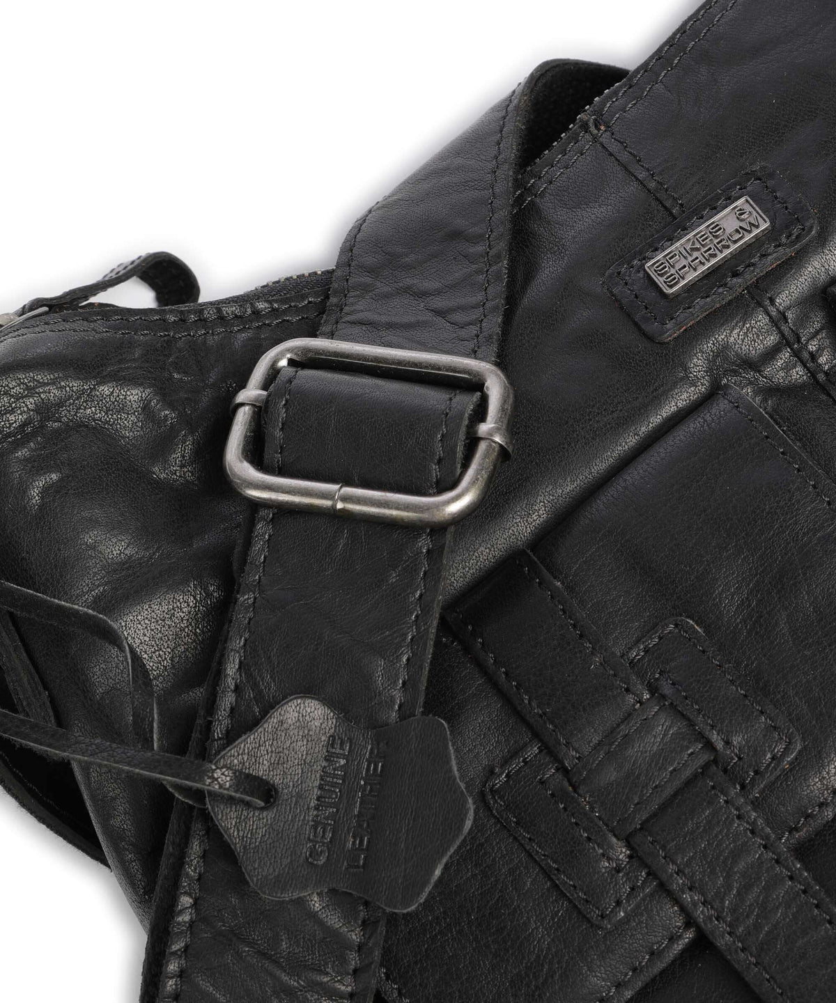 Spikes & Sparrow Bronco Hobo bag schwarz