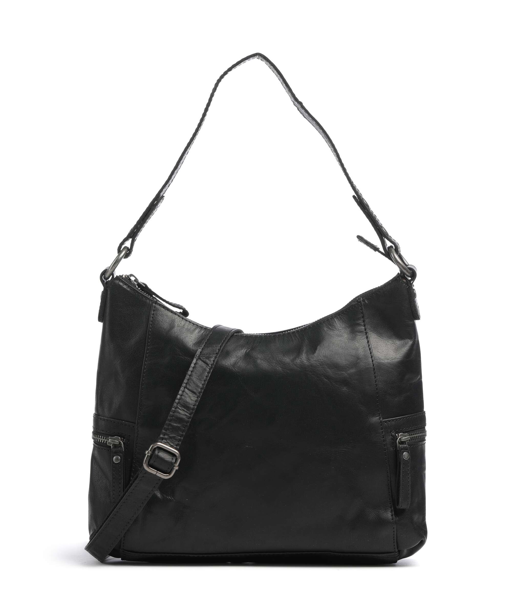 Spikes & Sparrow Bronco Toronto Hobo bag black
