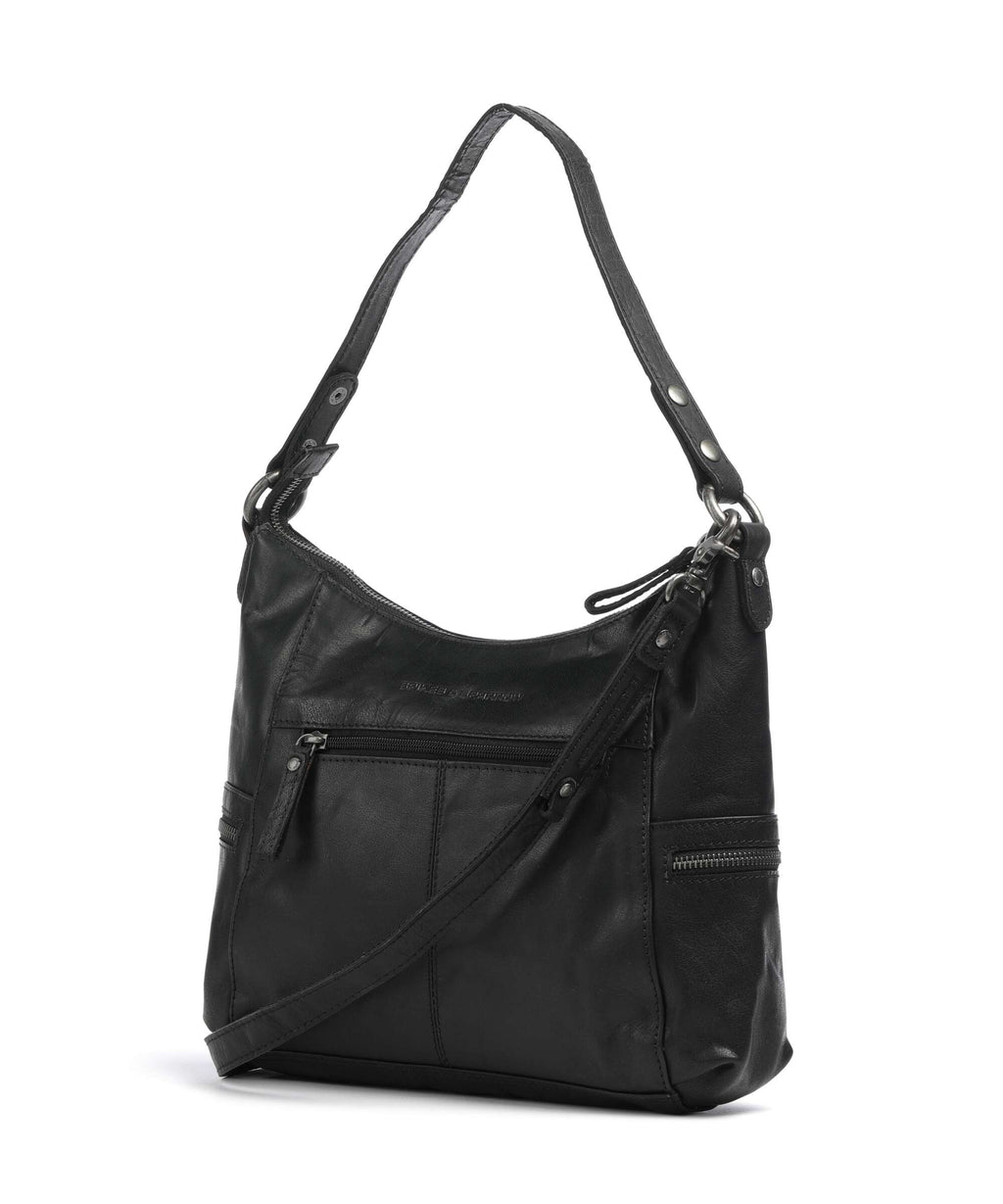 Spikes & Sparrow Bronco Toronto Hobo bag black