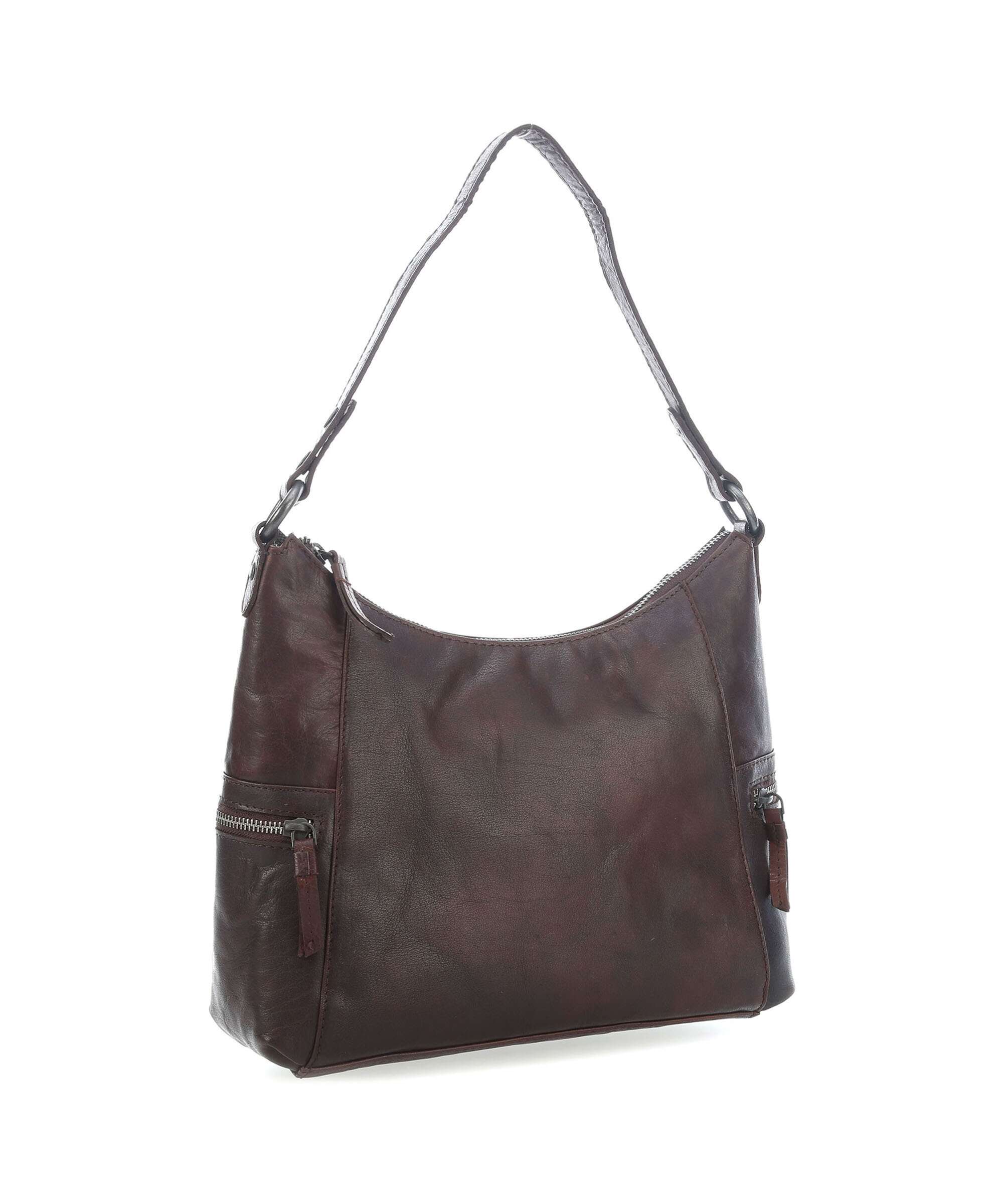 Spikes & Sparrow Bronco Hobo bag dark brown