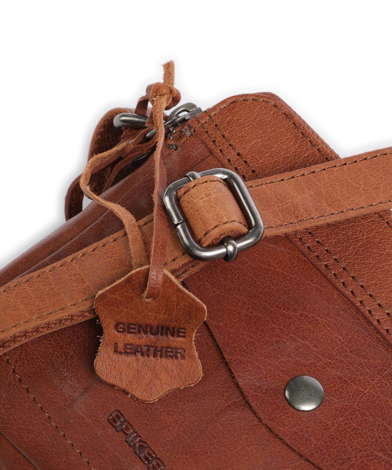 Spikes & Sparrow Bronco Crossbody bag brandy