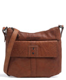 Spikes & Sparrow Bronco Schultertasche brandy