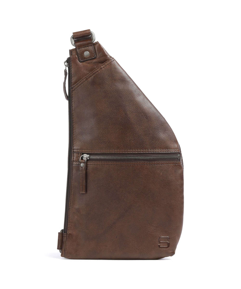 Spikes & Sparrow Apache Sling bag dunkelbraun