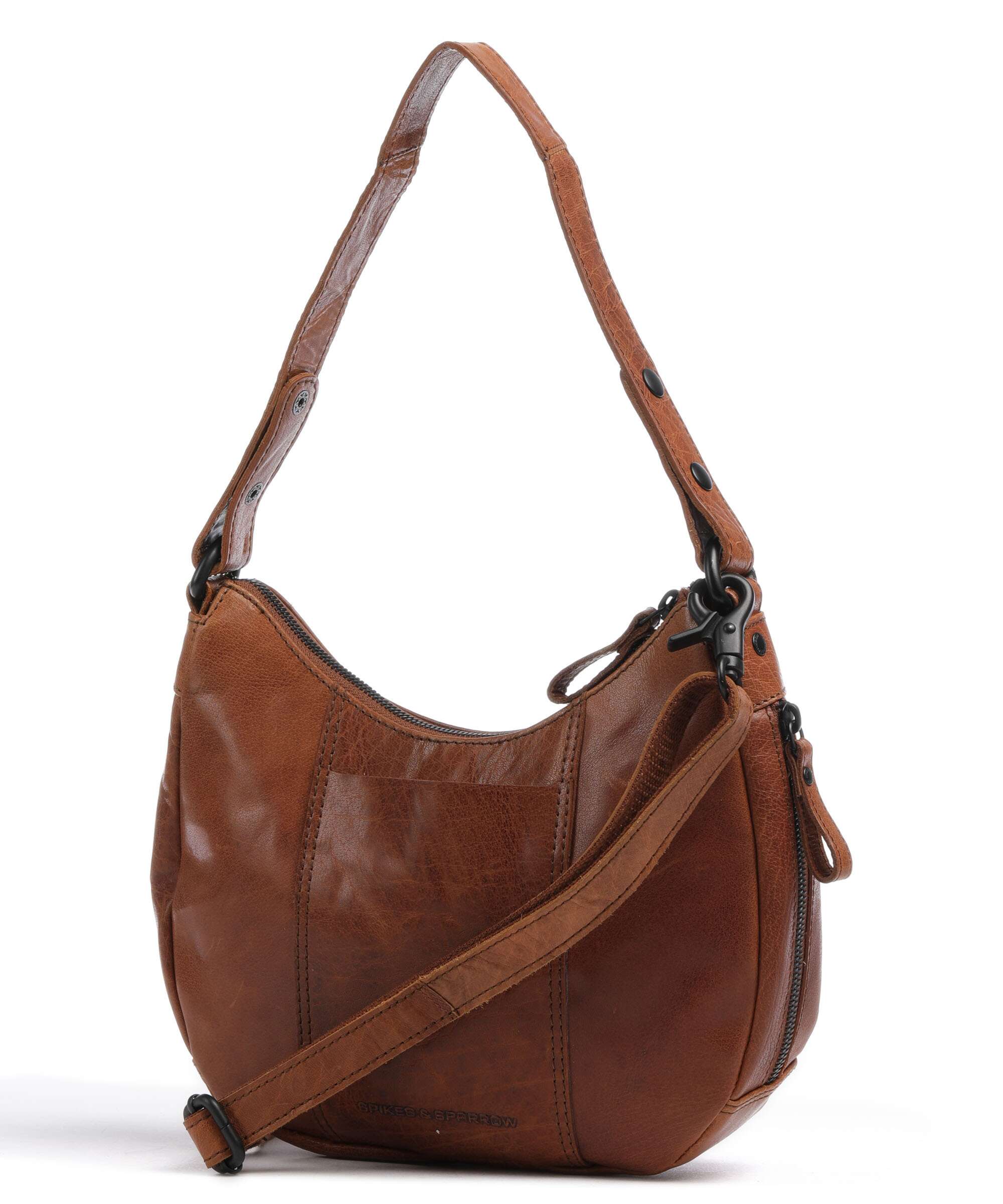 Spikes & Sparrow Bronco Hobo bag cognac