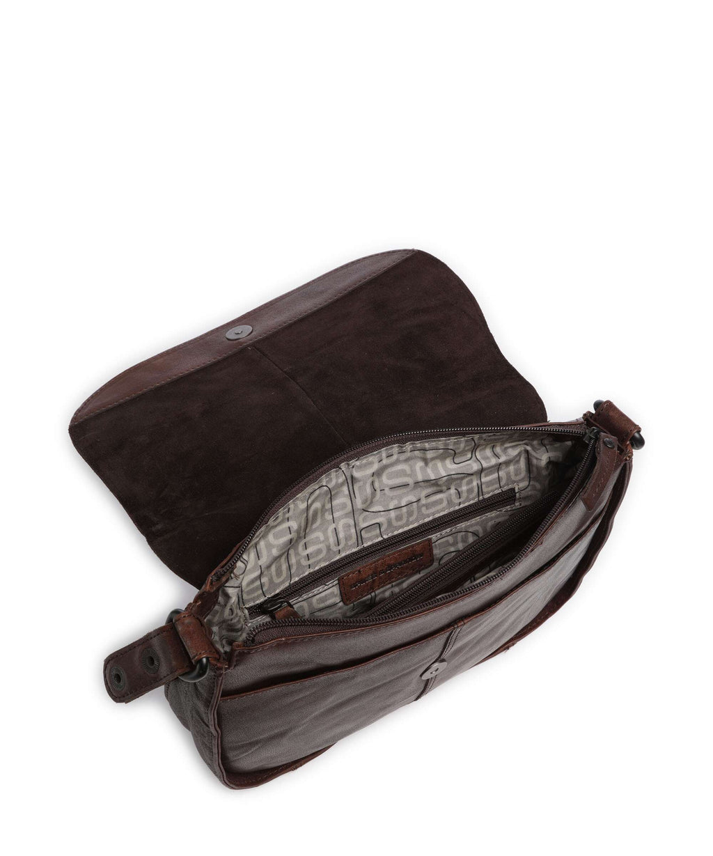 Spikes & Sparrow Bronco Yaris Shoulder bag dark brown