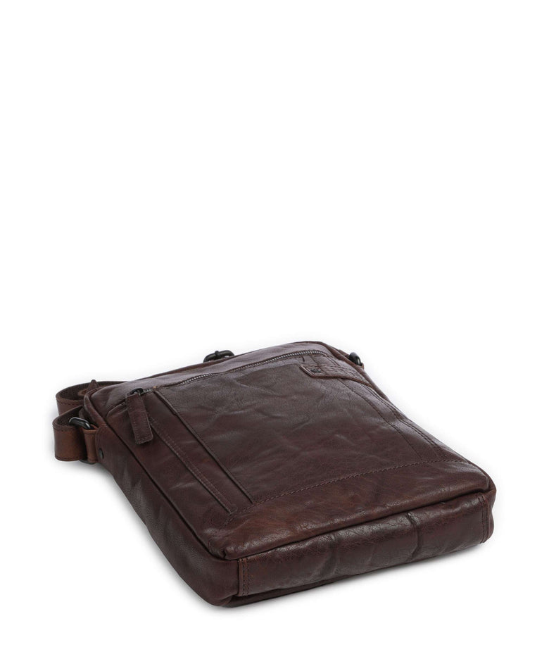 Spikes & Sparrow Bronco Jayed Crossbody bag dark brown