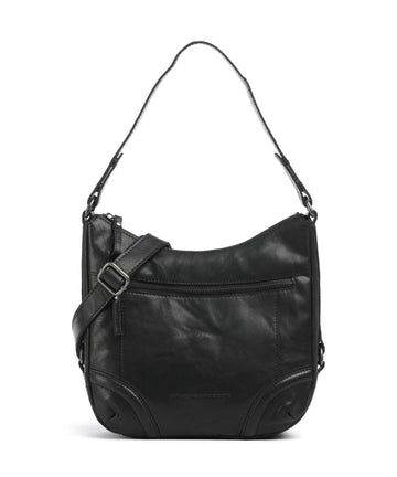 Spikes & Sparrow Bronco Candee Hobo bag schwarz