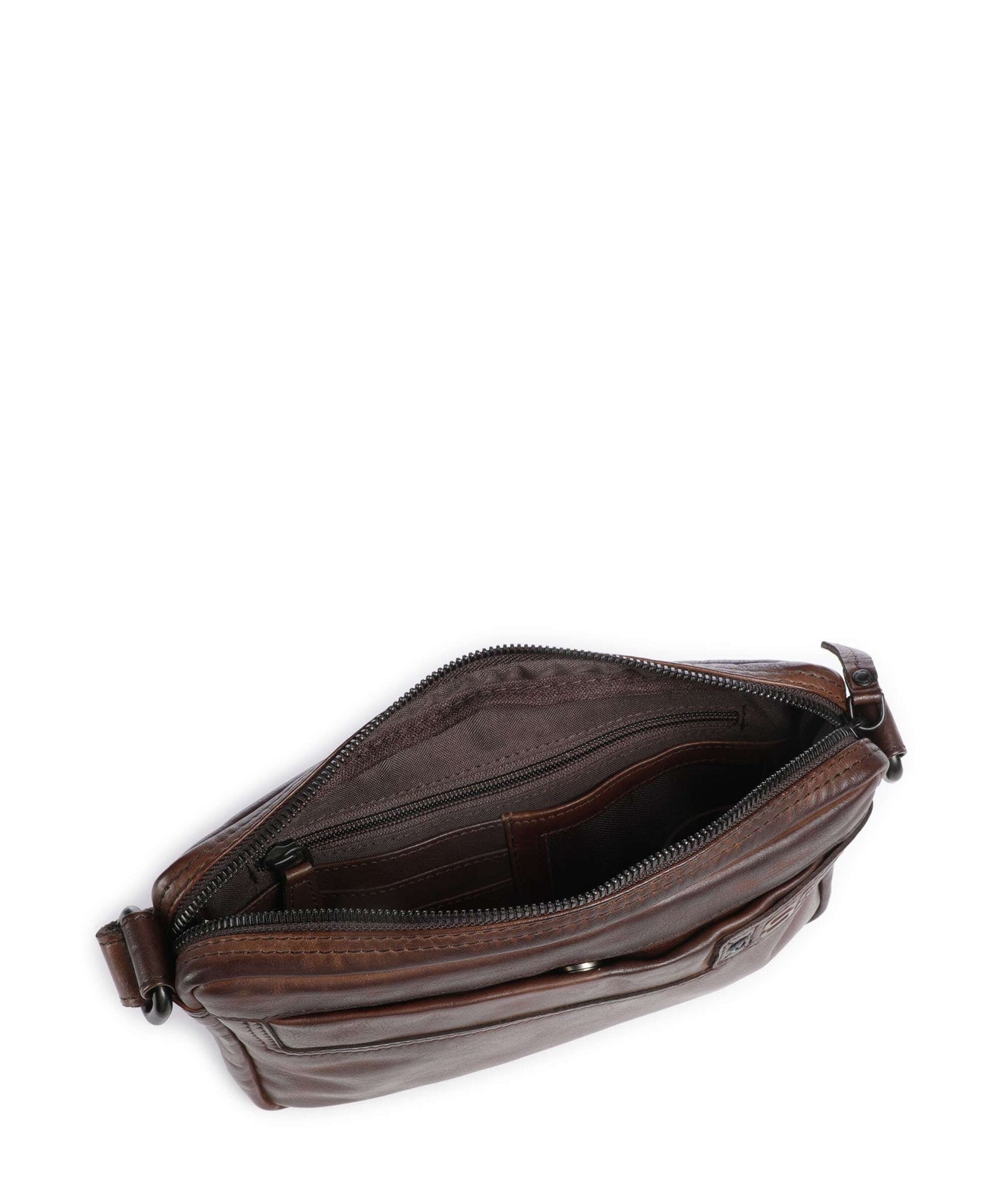 Spikes & Sparrow Apache Hubbert Crossbody bag braun