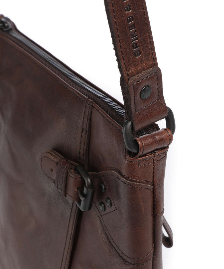 Spikes & Sparrow Bronco Serina Crossbody bag dark brown